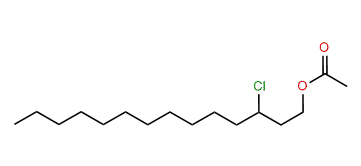 3-Chlorotetradecyl acetate